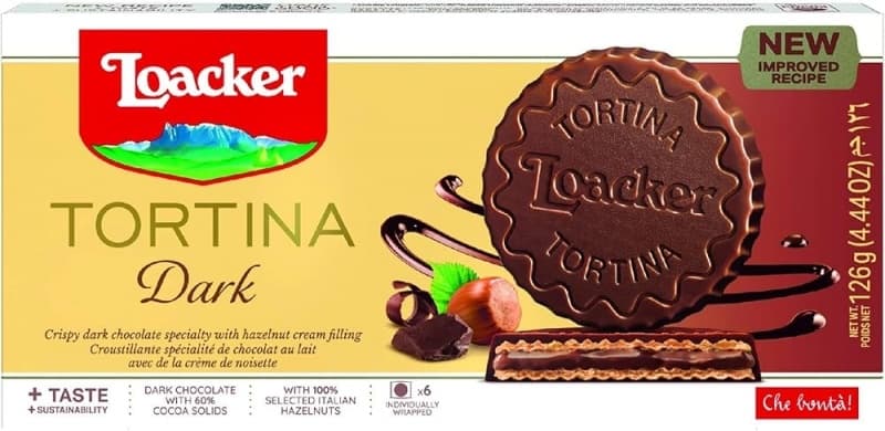 Dark Wafer Tortina 125g