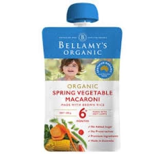 Organic Spring Vegetables & Macaroni 120g